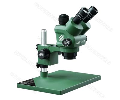 MaAnt T3 6.5-58XContinuous Zoom Stereo Trinocular Microscope P 4K HDMI USB ميكروسكوب بقاعدة عريضه داعم كاميرا