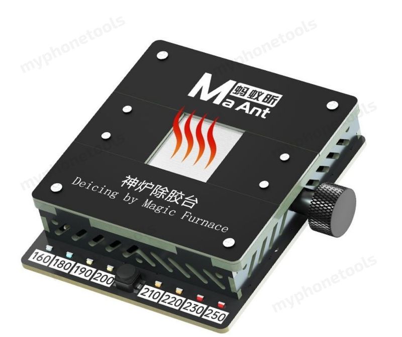 MaAnt SL-1 Mobile Phone Motherboard NAND CPU Heating Rework Platform IC سخان تنظيف الايسيهات