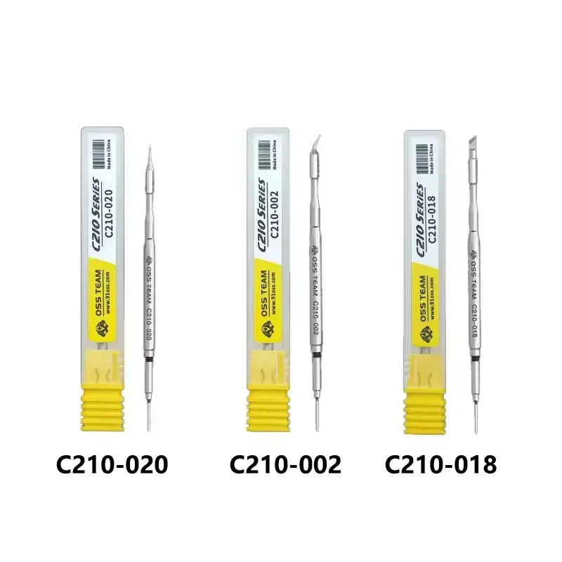 OSS C210 Soldering Iron Tip C210-020/018/002 سنون OSS C210 Soldering Iron Tip C210-020/018/002 سنون