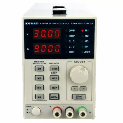 باور سبلاي برمجي احترافي KA3010P (0-30 فولت / 0-10 أمبير) الأصلي باور سبلاي برمجي احترافي KA3010P (0-30 فولت / 0-10 أمبير) الأصلي