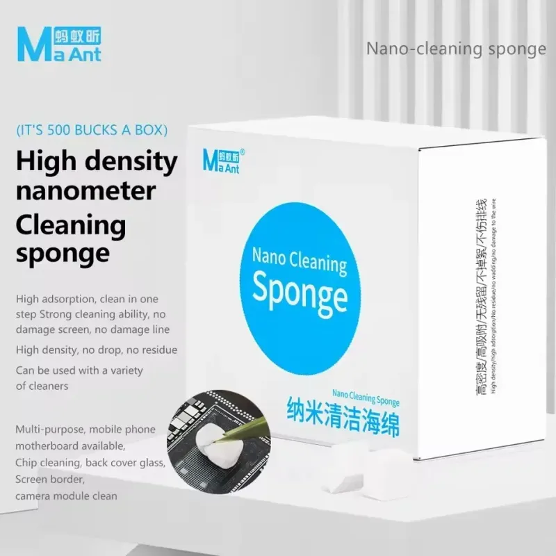 MaAnt MY-065 500pcs/Box Nano Sponge سبونج تنظيف