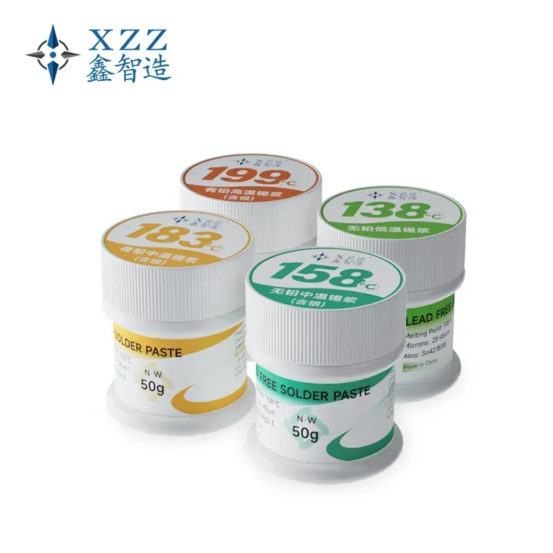 XZZ solder paste 183/158/138 قصدير لحام عالى الجودة