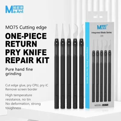 MAANT M075 6PC/Set Repair Pry for PhoneiPad Motherboard طقم اسلحة رفع وتنظيف الايسيهات
