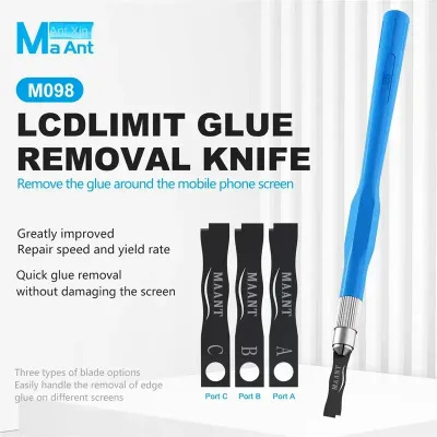 MaAnt M098 LCD Limit Glue Removal Knife for Mobile Phone Motherboard PCB Repair Glue Clean Remover Hand Tool سلاح تنظيف فرامات الشاشة
