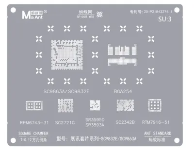 شبلونة ريبولينغ MaAnt SU-3 الأصلية (MaAnt SU-3 Stencils) شبلونة ريبولينغ MaAnt SU-3 الأصلية (MaAnt SU-3 Stencils)