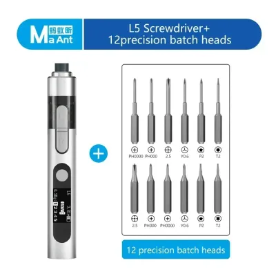 MaAnt L5 Multi-functional Electric Moving Screwdriverمفك كهربي MaAnt L5 Multi-functional Electric Moving Screwdriverمفك كهربي