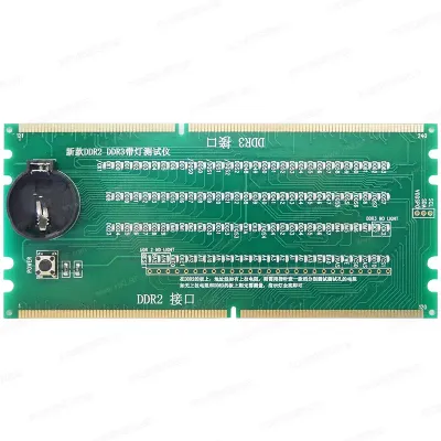 Desktop PC Motherboard /DDR2 /DDR3/DDR4/ DDR5 RAM Memory Slot /LED Diagnostic Analyzer Tester Card اداة اختبار الرام على المازربورد Desktop PC Motherboard /DDR2 /DDR3/DDR4/ DDR5 RAM Memory Slot /LED Diagnostic Analyzer Tester Card اداة اختبار الرام على المازربورد