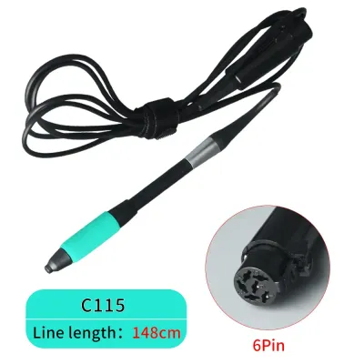 Soldering Station Handle T115Compatible Original C115 Soldering Tip Welding Tools Replace دراع Soldering Station Handle T115Compatible Original C115 Soldering Tip Welding Tools Replace دراع