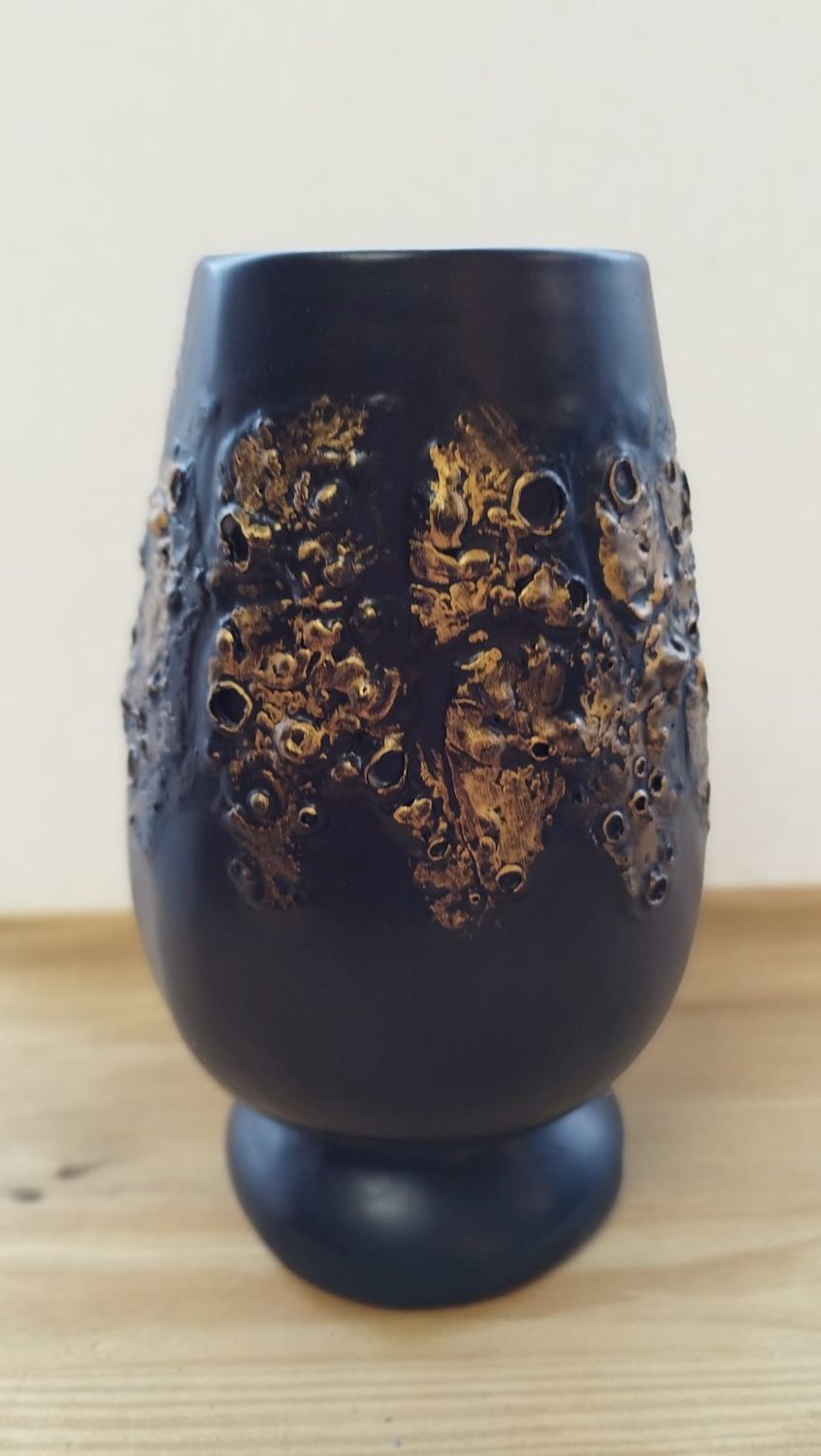 Mon Grand Vase Noir &amp; Or