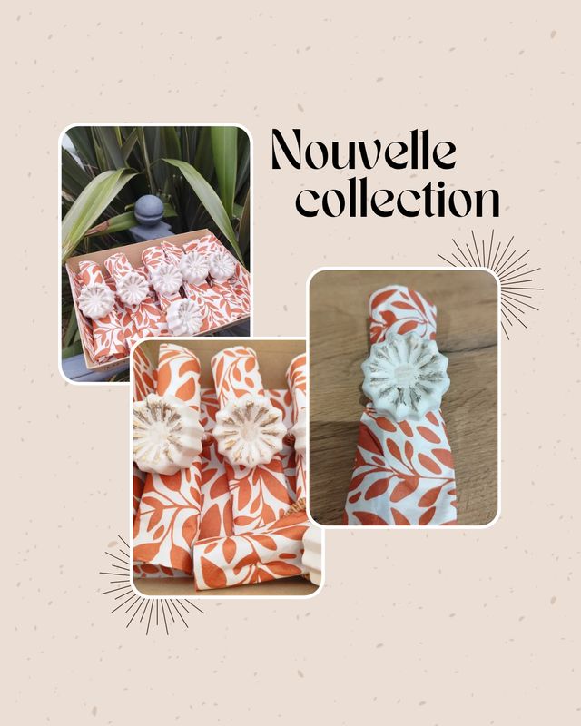 Les ronds de serviettes de Lilou