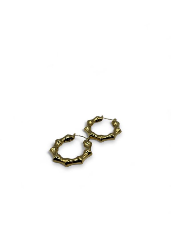 ORECCHINI BAMBOO MINI GOLD