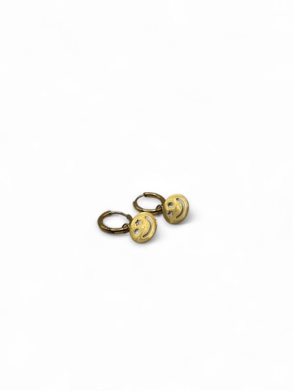 ORECCHINI SMILE GOLD