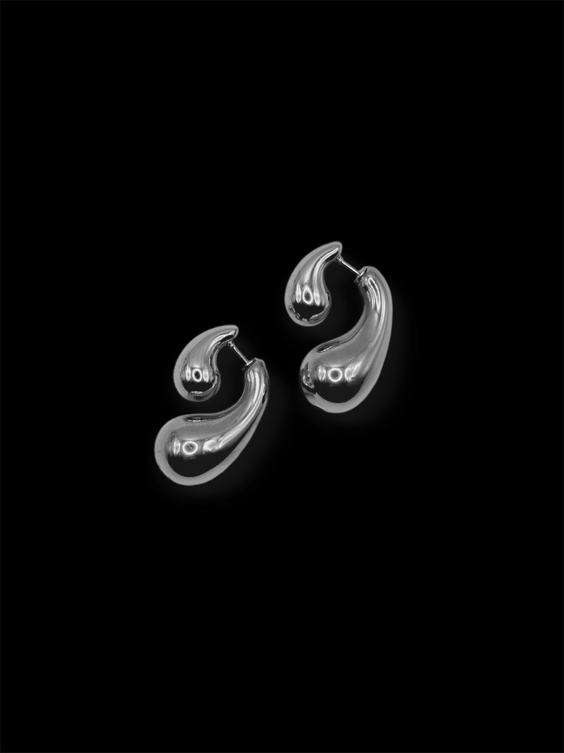 ORECCHINO GOCCIA COLOR SILVER