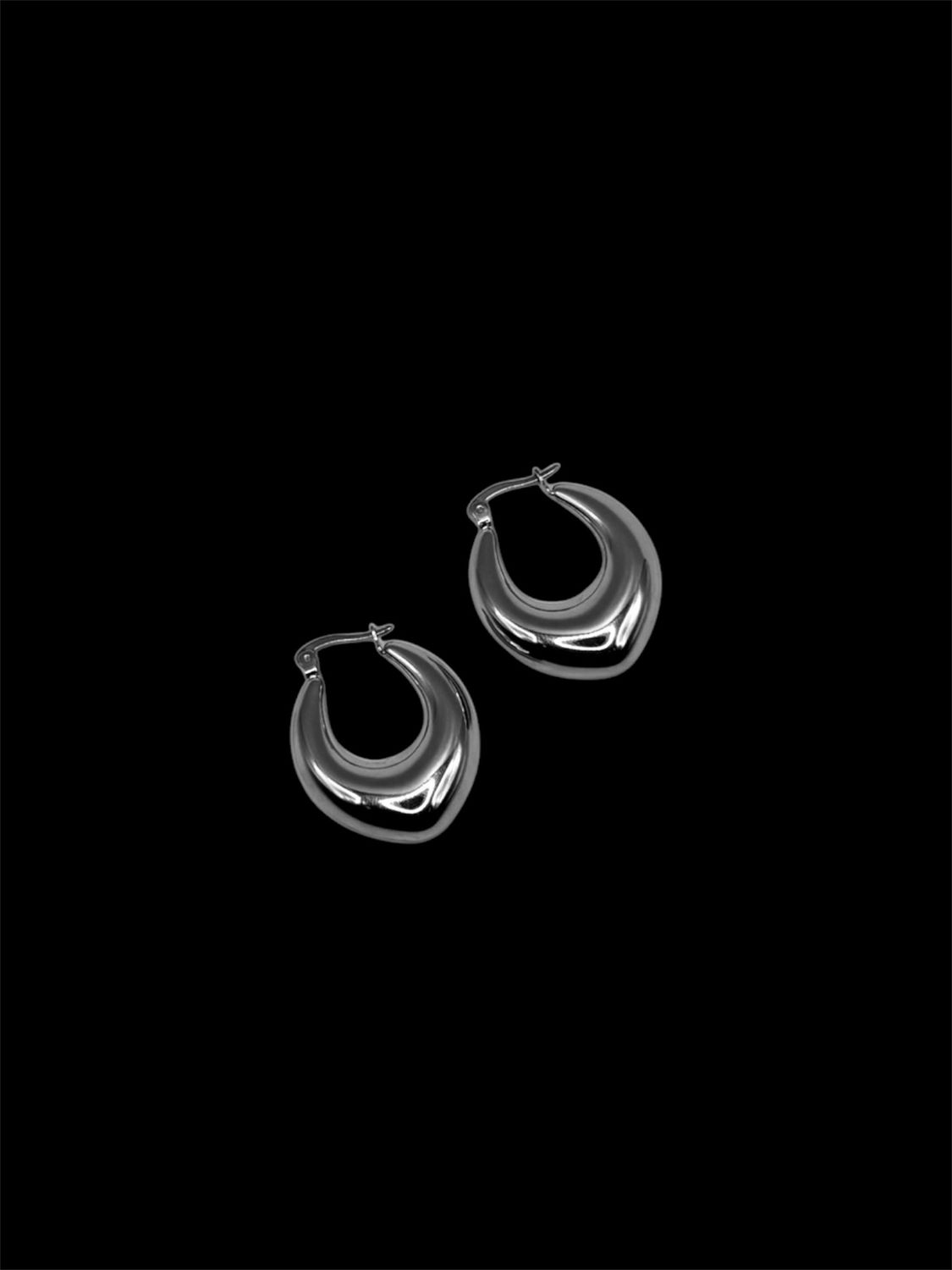ORECCHINO LUNA SILVER