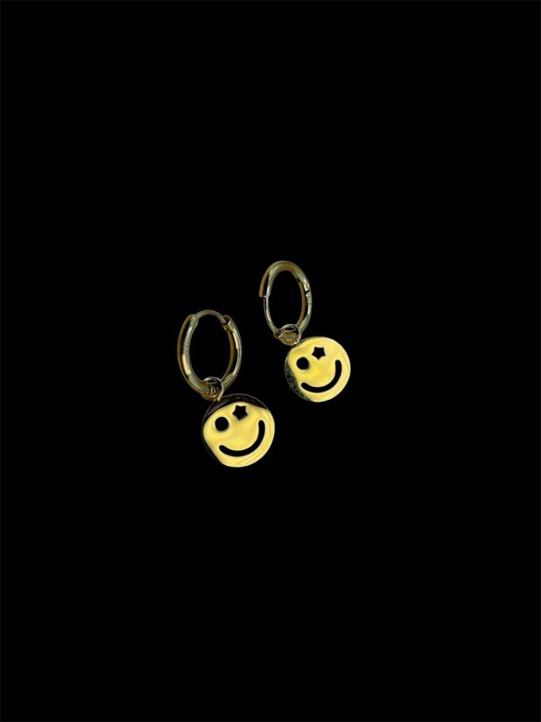 ORECCHINI SMILE GOLD