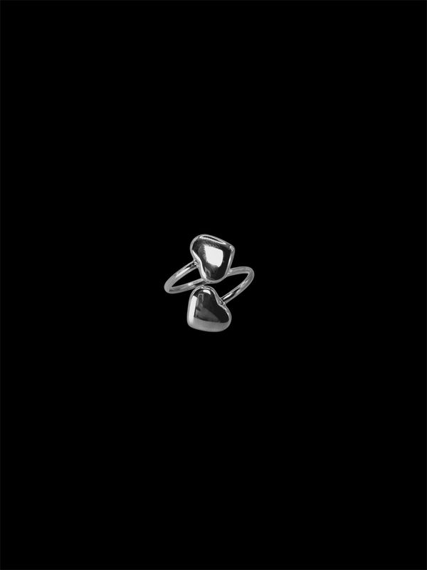 ANELLO CUORE SILVER