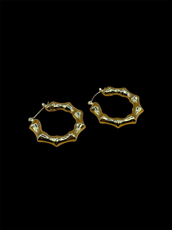 ORECCHINI BAMBOO MINI GOLD