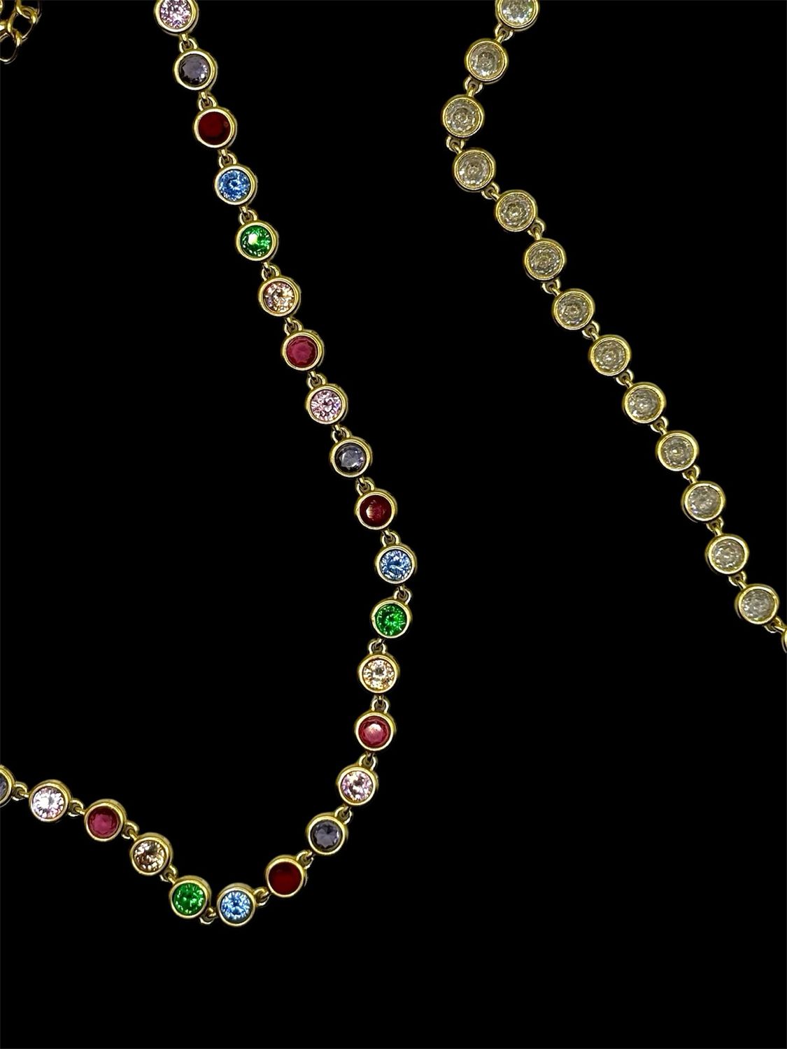 COLLANA SHINY COLORATA