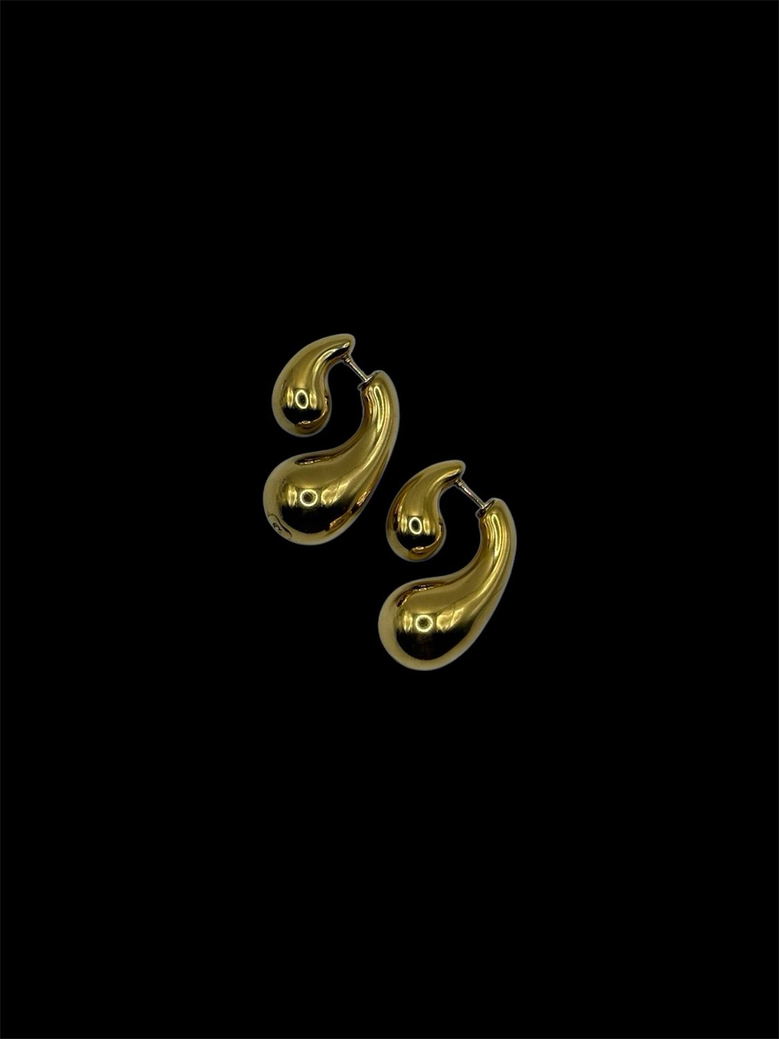 ORECCHINO GOCCIA COLOR GOLD