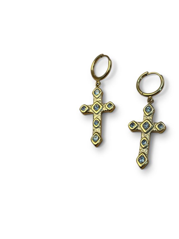 ORECCHINI CROSS XL