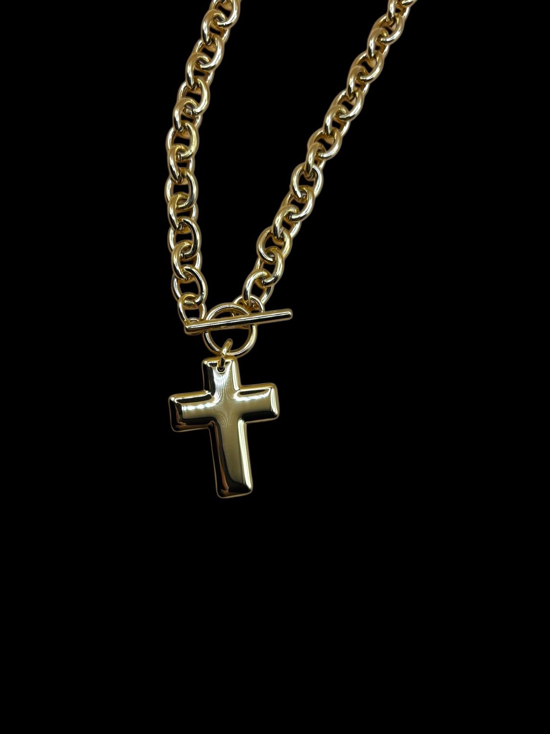 COLLANA CHUNKY CROSS