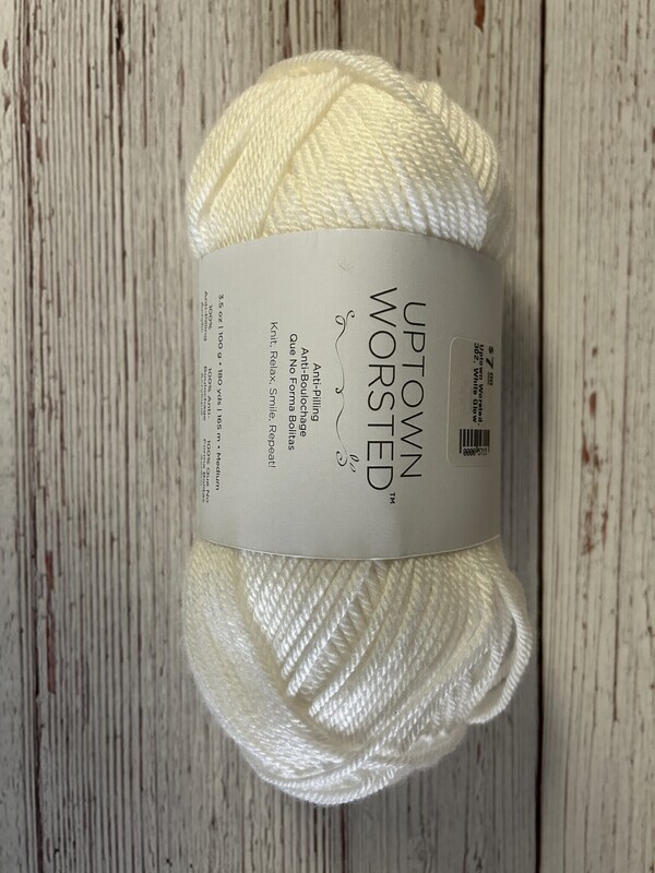 Uptown Worsted, 302, White Glow