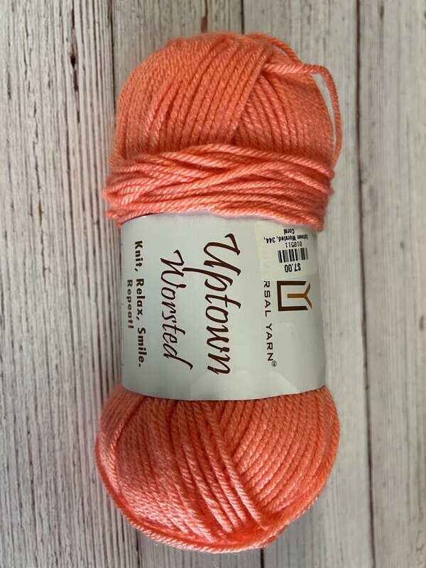 Uptown Worsted, 344, Coral