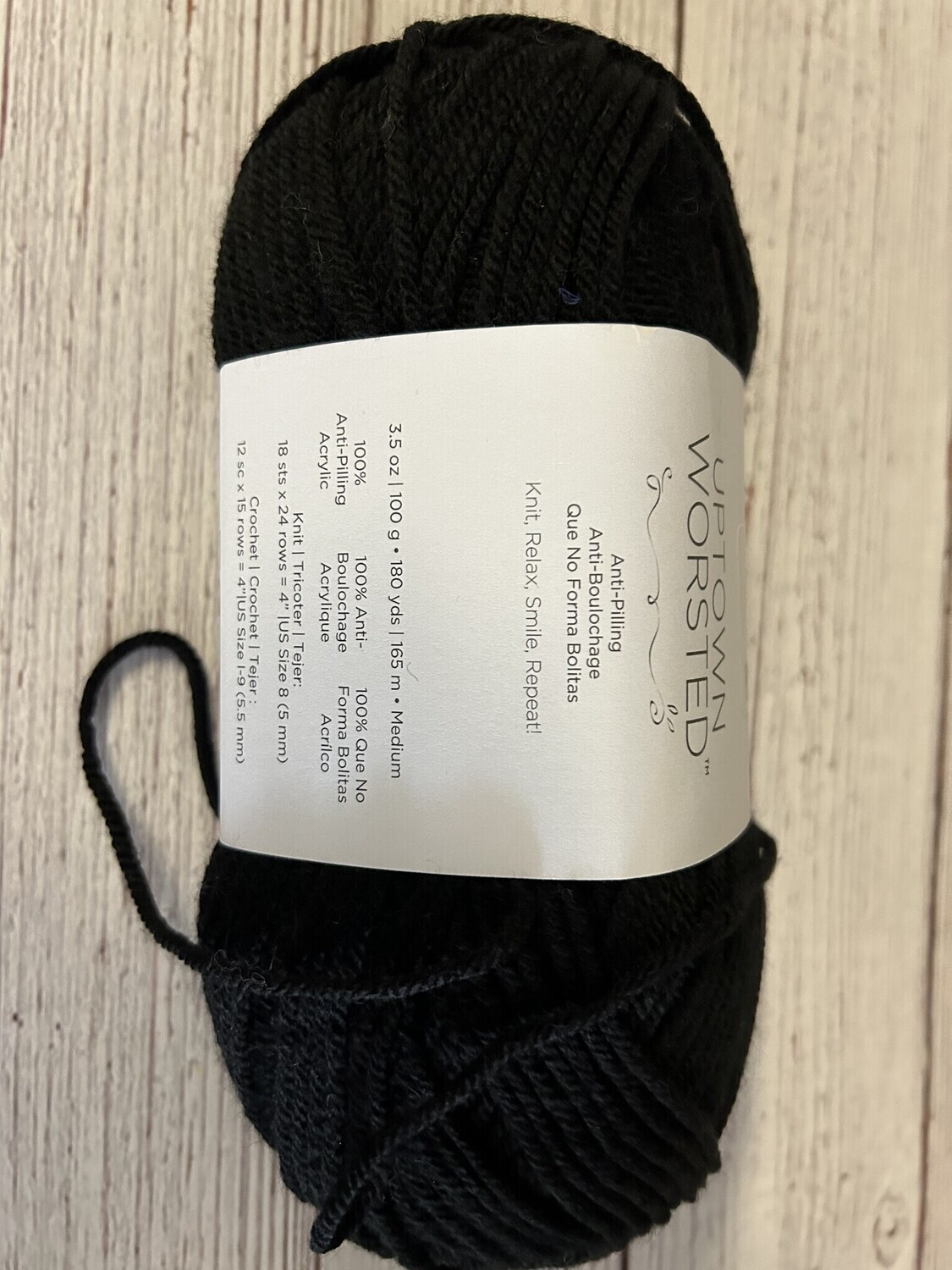 Uptown Worsted, 324, Black