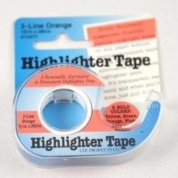 Highlighter Tape, Assorted