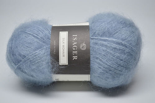 Isager Silk Mohair, 41, Light Blue