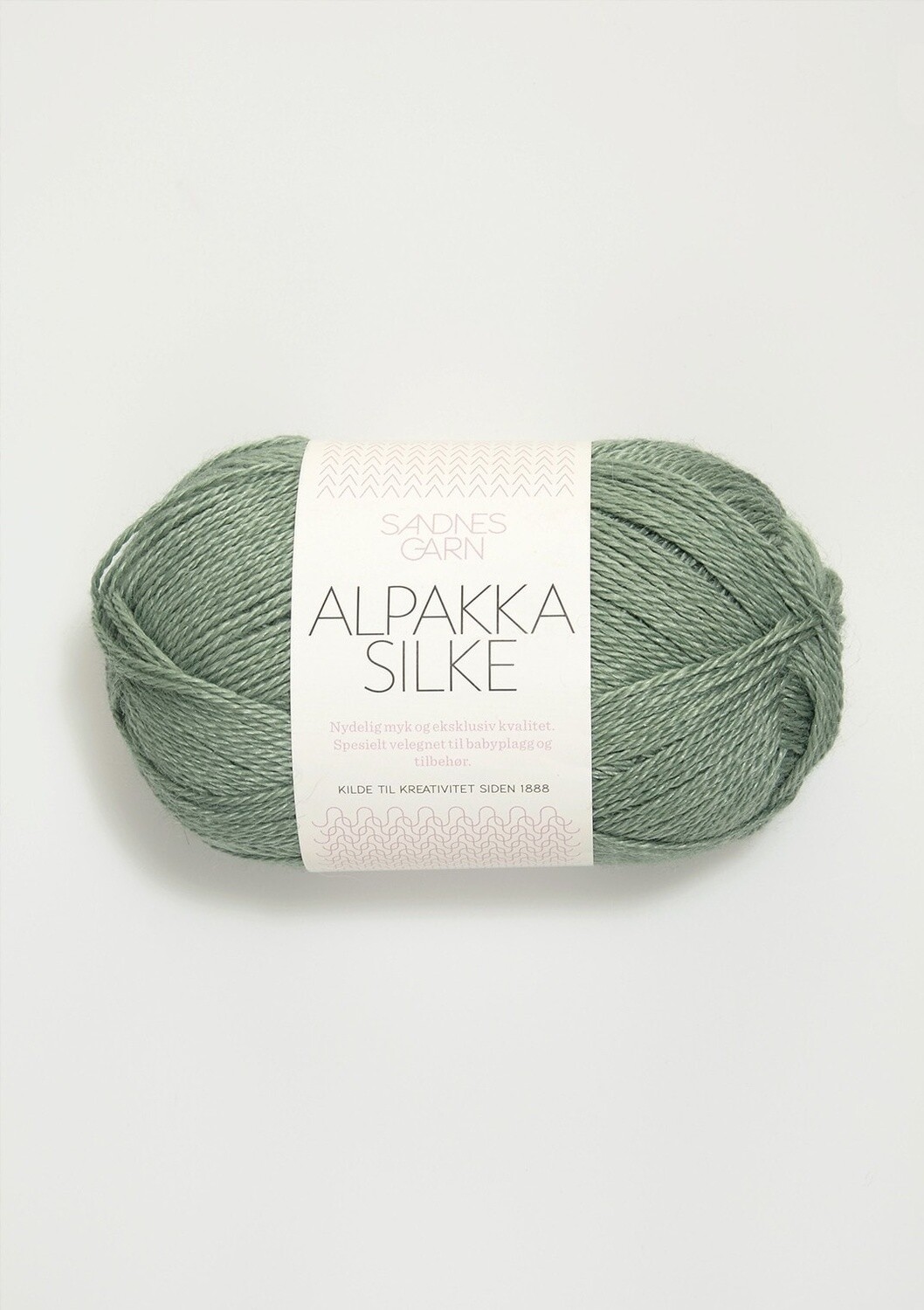 Alpakka Silke, 7741, Dusty Green