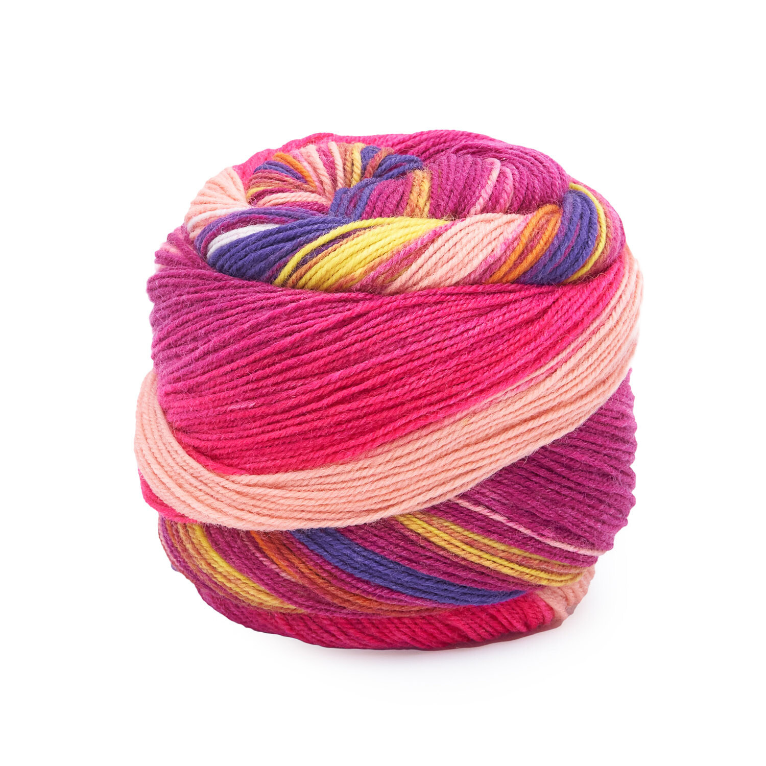 Infinity Sock, 14, Fuchsia