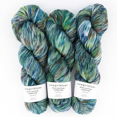 Cowgirl Blues Lace Skein