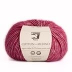 Cotton + Merino, 11, Cerise