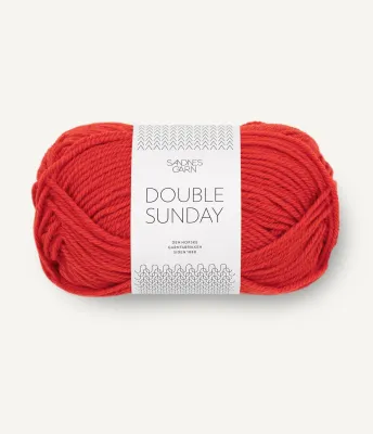 Double Sunday, 4018, scarlet red