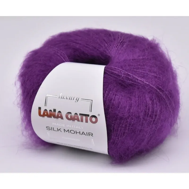 Silk Mohair, 9378, Magenta