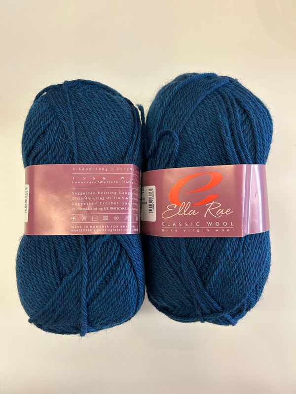 Classic Wool, 127, Deep Cove Blue