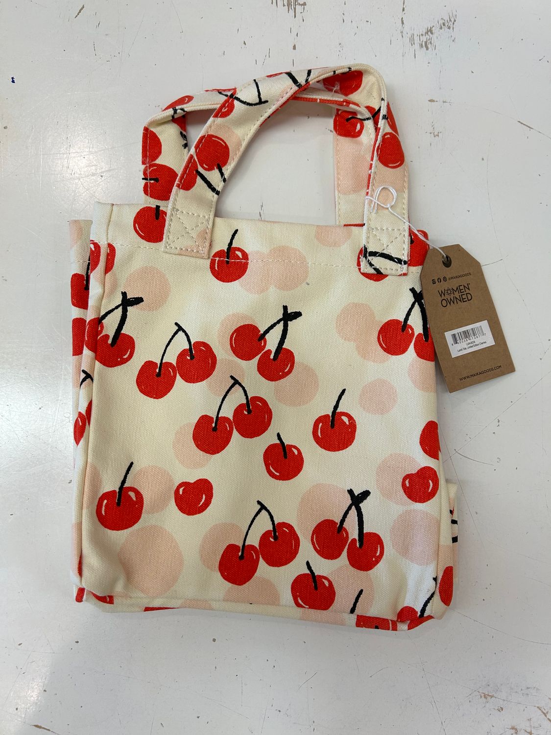 Maika Lunch Tote, Color: Cherries