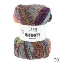 Infinity, 03, Multi Purples/Beige