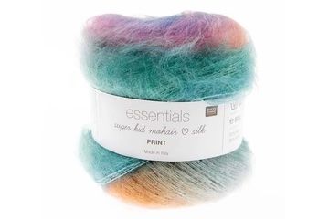 E S Kid Mohair Silk Print
