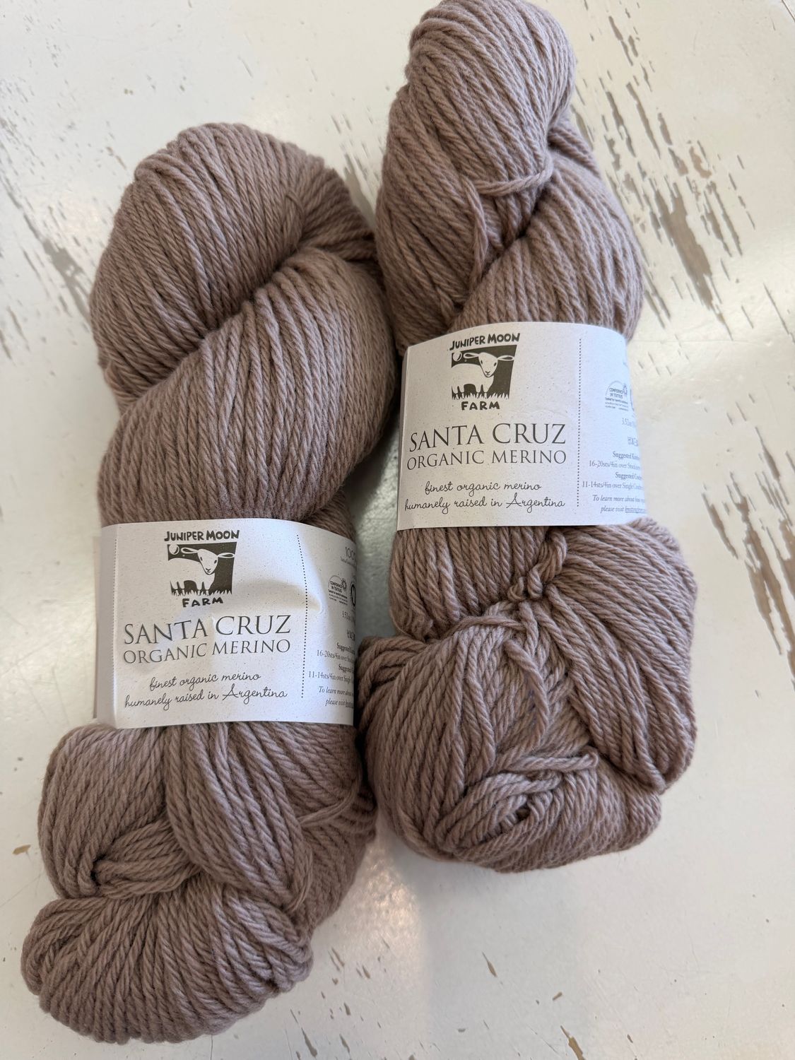 Santa Cruz Organic Merino, 107, Driftwood