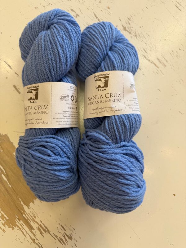 Santa Cruz Organic Merino, 146, Azure