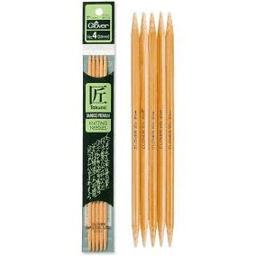 Clover Bamboo Takumi Double Point