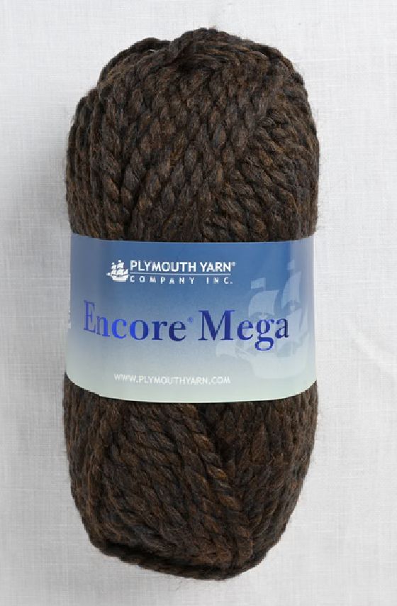 Encore Mega, 1444, Dark Brown Heather