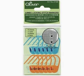 Soft Jumbo Stitch Markers, 3108