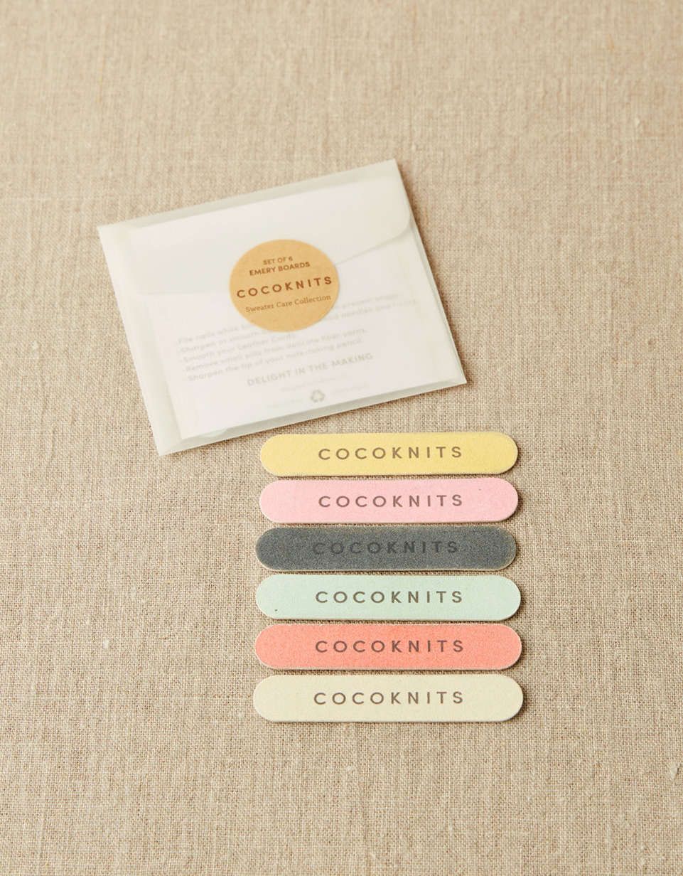 CoCo Knits Emery Boards