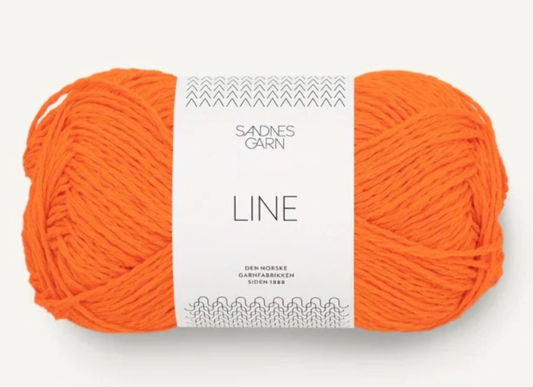Line, 3009, Orange Tiger