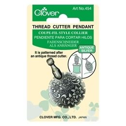 Thread Cutter Pendant, Silver