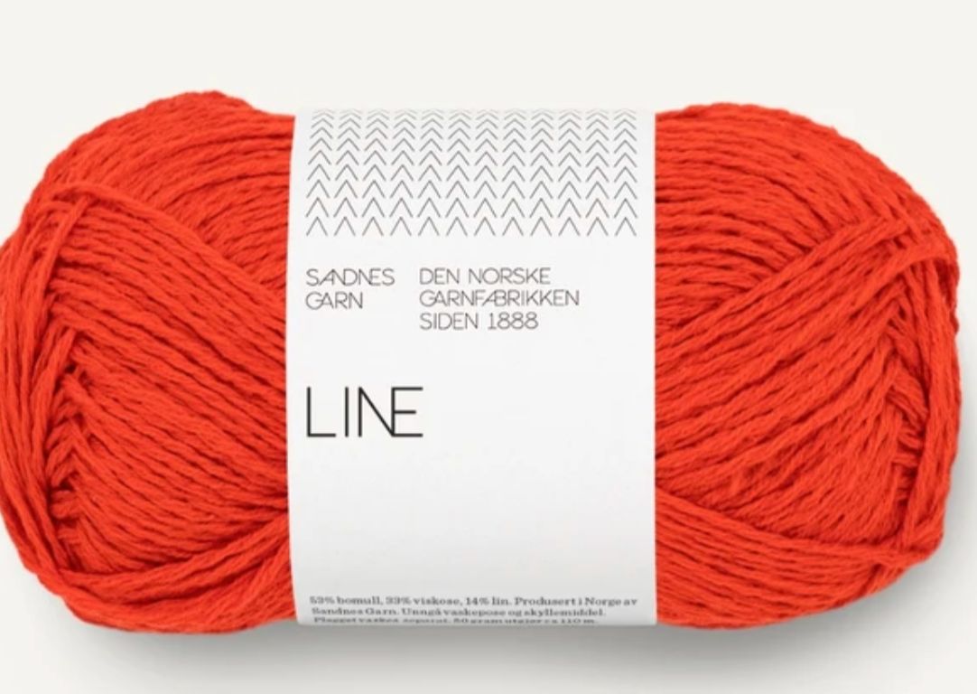 Line, 3819, Spicy Orange