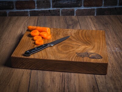 Solid Hardwood Cherry Chopping Board Solid Hardwood Cherry Chopping Board